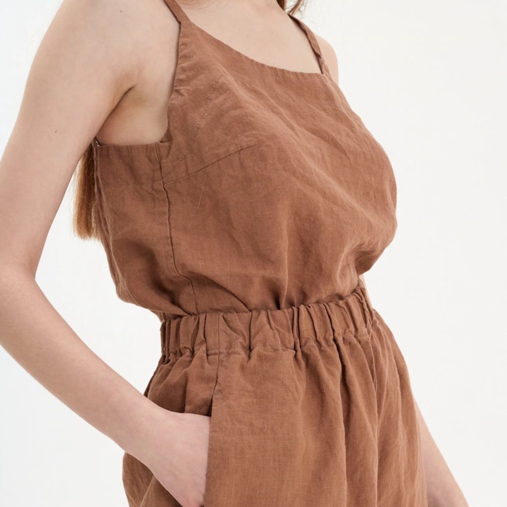 Len ok linen top